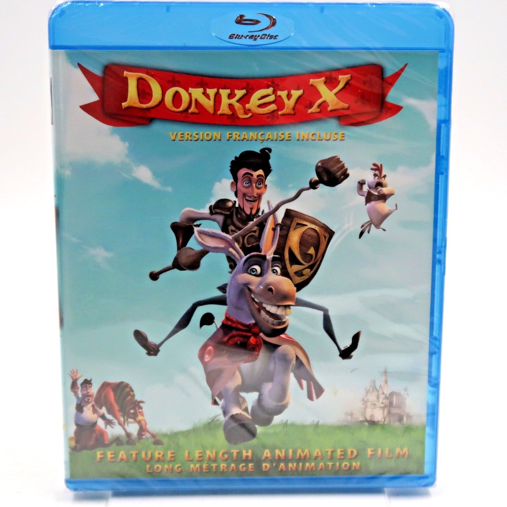Donkey X Blu-ray 2007 Animation Family Movie Phase 4 Films PG Region A New